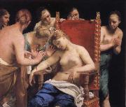 Guido Cagnacci Suicied of Cleopatra France oil painting reproduction